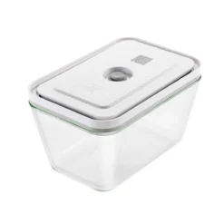 ZWILLING FRESH & SAVE Vakuumbox, L, Glas, Weiß
