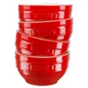STAUB Schüsselset, 4-tlg, Kirsch-Rot, 700ml