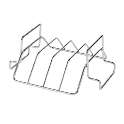 Big Green Egg 2-in-1 Braten- & Rippchenhalter, Edelstahl