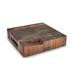 Boos Blocks Käseblock Mit Messerhalter, Walnuss 30x30x7,6 Cm