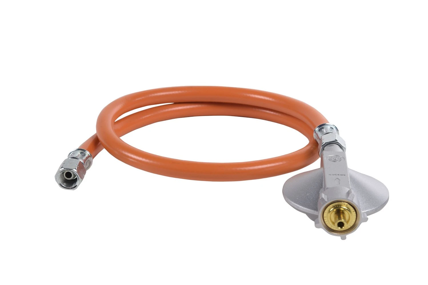 Gasanschlußset 50 Mbar Druckminderer, Schlauchleitung Gas PS10 G1/4 LH Gasschlauch 80 Cm 2 Gasanschlußset 50 Mbar Druckminderer, Schlauchleitung Gas PS10 G1/4 LH Gasschlauch 80 Cm – Bild 2