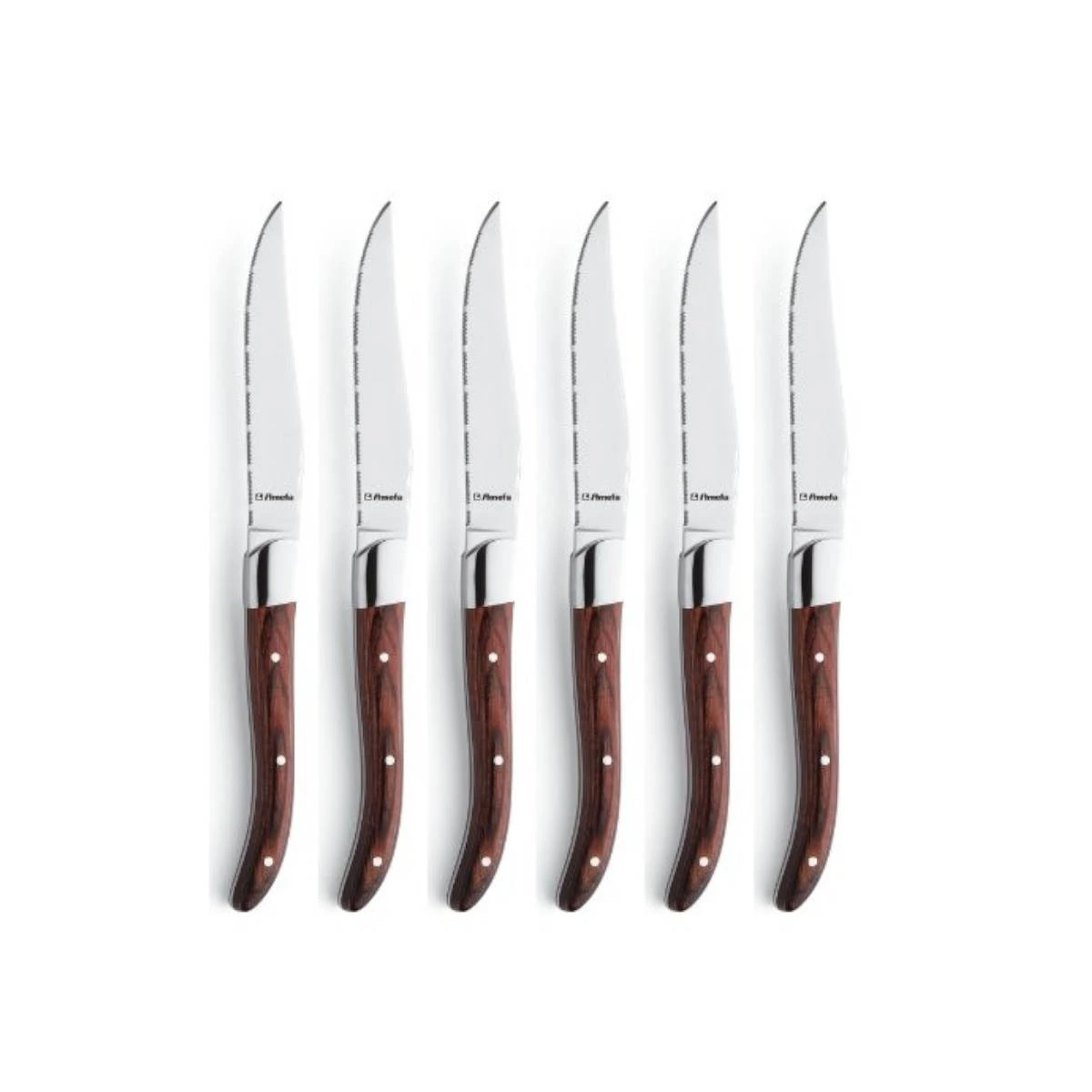 Lou Laguiole Steakmesser, Amefa "Royal Steak", 6er Set In Magnetbox 2 Lou Laguiole Steakmesser, Amefa "Royal Steak", 6er Set In Magnetbox – Bild 2