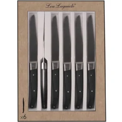 Lou Laguiole Steakmesser Serie Pro In Magnetbox 6 Stück -Gasgrills Verkaufsgeschäft ll steakmesser pro 6stk 7b826327f8ddfd0070077fb803838e18
