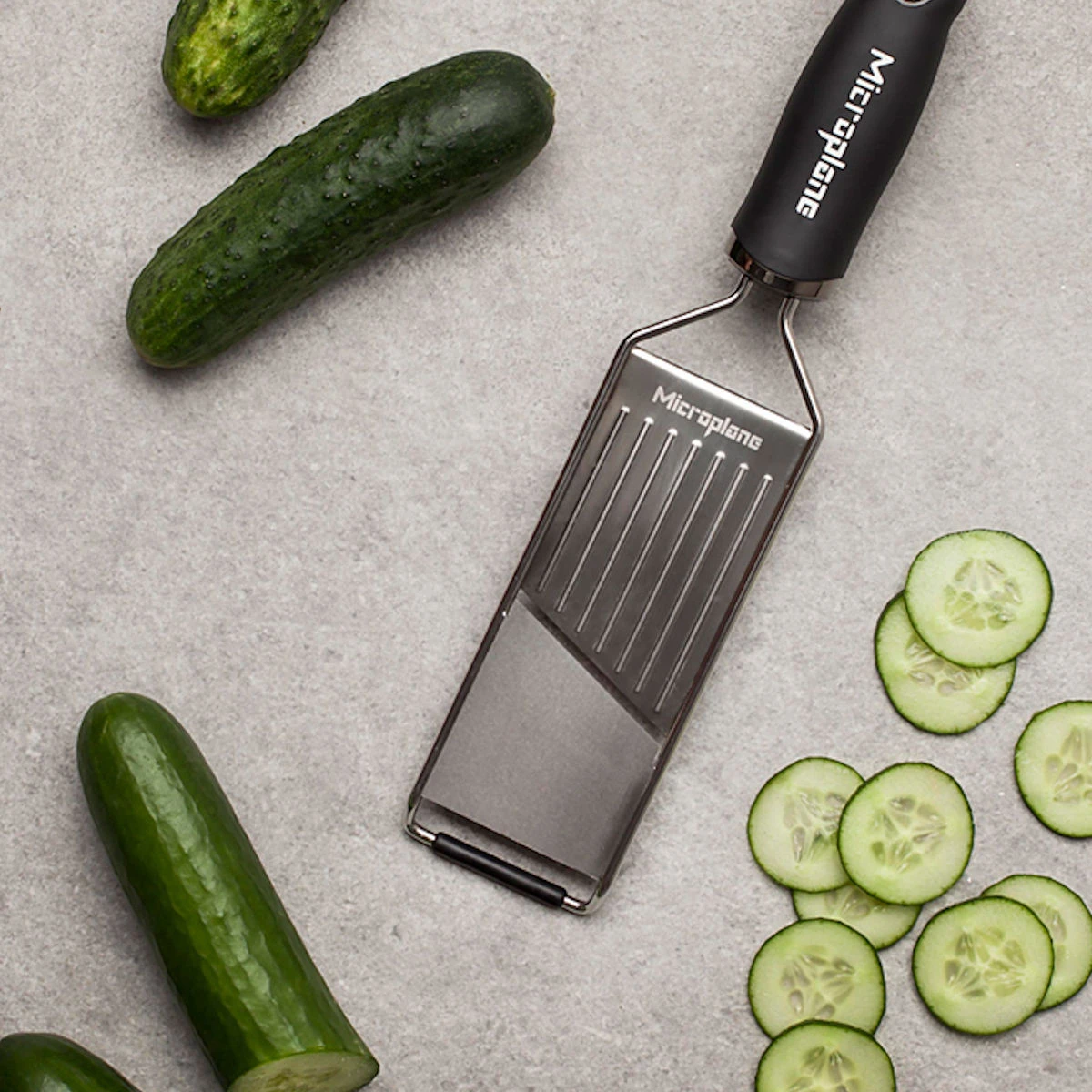 Microplane Gourmet Profi-Gemüsehobel, Schwarz 2 Microplane Gourmet Profi-Gemüsehobel, Schwarz – Bild 2