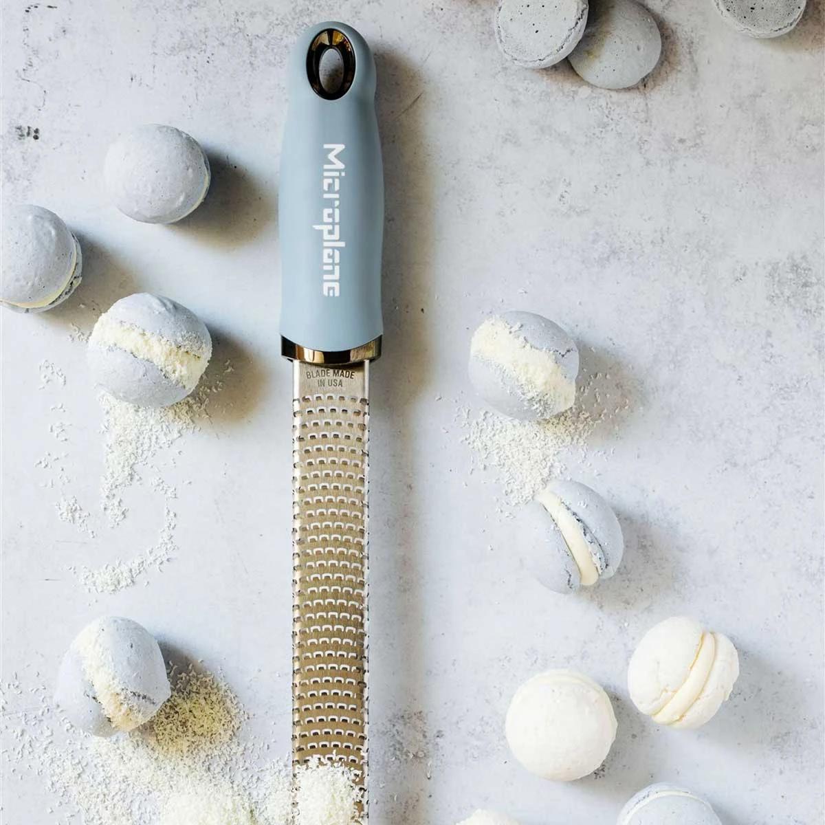 Microplane Premium Reibe / Zester, Küstenblau 2 Microplane Premium Reibe / Zester, Küstenblau – Bild 2