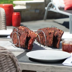 Napoleon 3-in-1 Edelstahl Braten- & Spareribhalter, 20 X 13 Cm -Gasgrills Verkaufsgeschäft napoleon edelstahl ribhalter e01dd58ec729abbb3026c68c2b593581