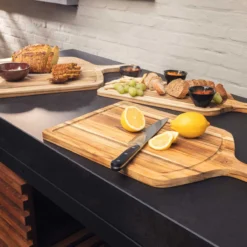 OFYR Servierbretter Teakholz, 3er Set -Gasgrills Verkaufsgeschäft ofyr servierbretter teakholz 3er set b6346dccf4f010d26385038fb19eb4be