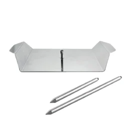 SANTOS Gyrosspieß Vertikal Edelstahl, 3-teilig -Gasgrills Verkaufsgeschäft santos gyrosspie vertikal edelstahl 3 teilig 2419242e1a849e1048d49181d57b4870