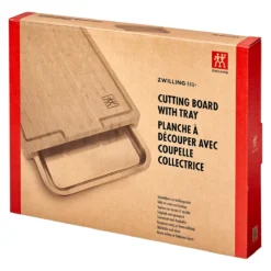 ZWILLING BBQ+ Schneidebrett Mit Auffangschale, 39 X 30 Cm, Edelstahl